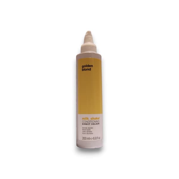 Milk Shake, Direct Colour, Ammonia-Free, Hair Colour Conditioner, Golden Blond, 200 ml