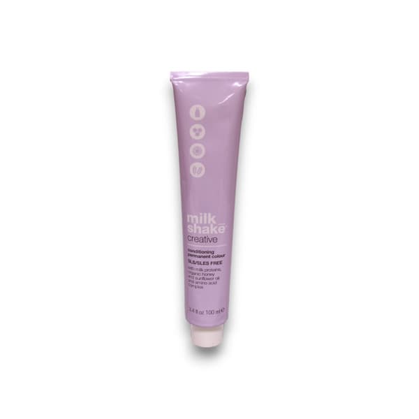 Milk Shake, Creative, SLS/SLES-Free, Permanent Hair Dye, 9.849BC Copper Chestnut Very Light Blond, 100 ml