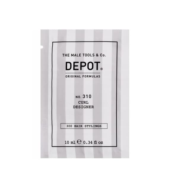 Depot, 300 Hair Stylings No. 310, UV Filter, Hair Styling Cream, Flexible Hold, 10 ml