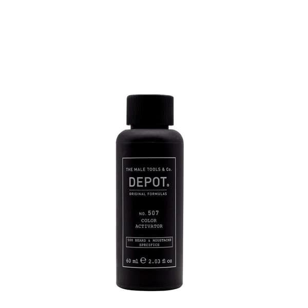 Depot, 500 Beard & Mustache Specifics No. 507, Hair Colour Activator Lotion, 10 vol, 60 ml