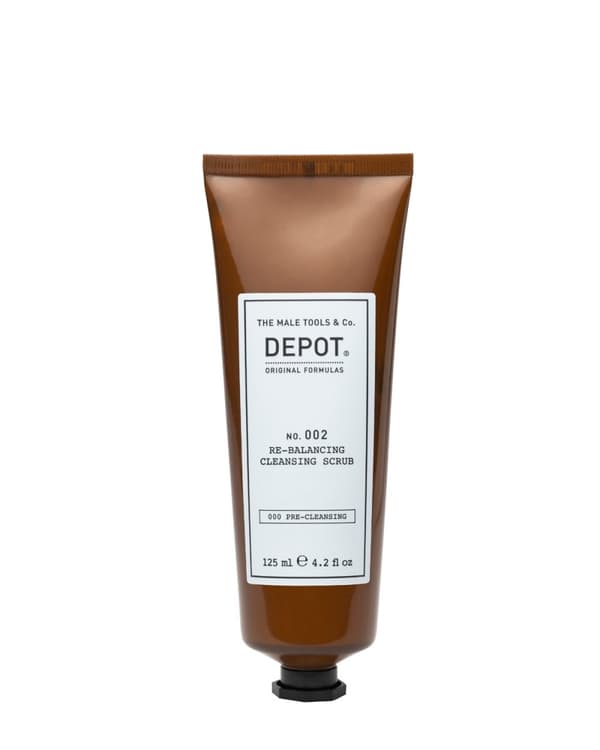 Depot, No. 002 Re-Balancing, Exfoliating, Cleansing Scrub, For Scalp, 125 ml