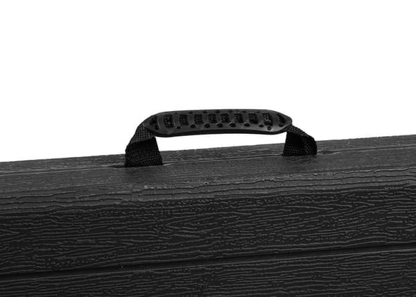 Sammenklappeligt havebord sort 180cm