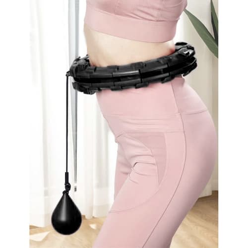 Hula hoop med massasjeapparat + vekt Trizand 25208