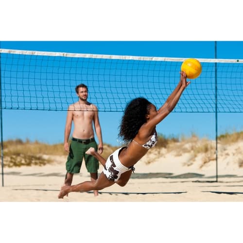 Volleyball net + taske 23427