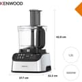 Miniatyrbild 6 av 8: Matberedare PRO FDM73.850SS MultiPro OneTouch