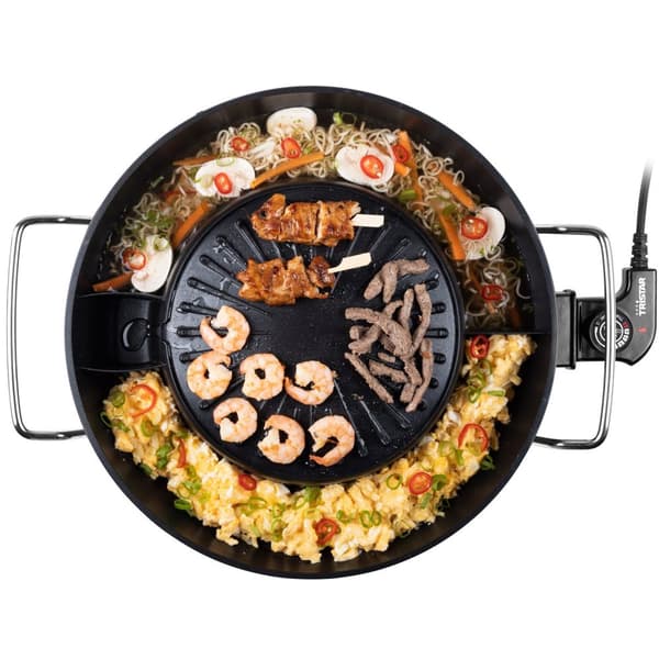 Koreansk grill PZ-9131 Electric Hot Pot Ø 24 cm 1800W 3l