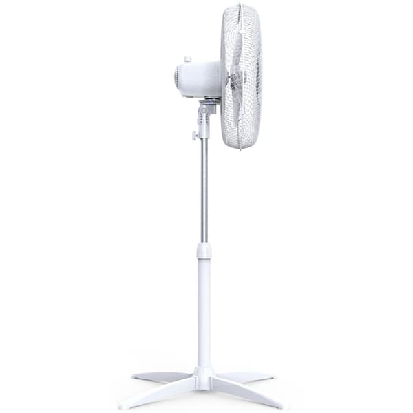 Lattiatuuletin 23cm Säädettävä korkeus 85-115 cm