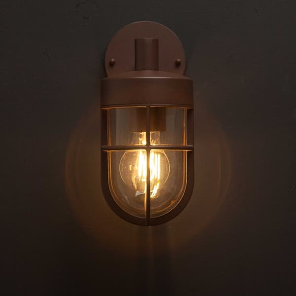 Jimmy Væglampe E27 fatning IP44 Corten