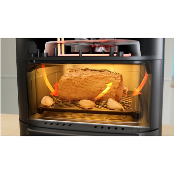 Airfryer 2 i 1 kombination med ovn 6,4 + 4,4 liter