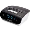 Miniatyrbillede 1 af 5: Clockradio med dobbelte alarmer