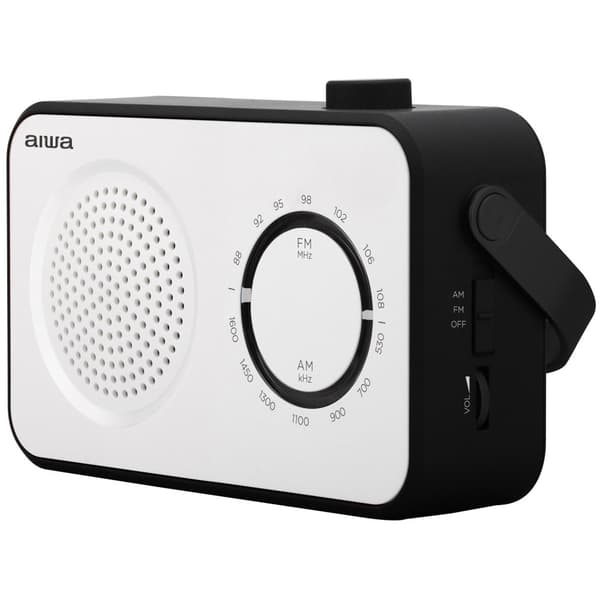 Analog radio Hvid