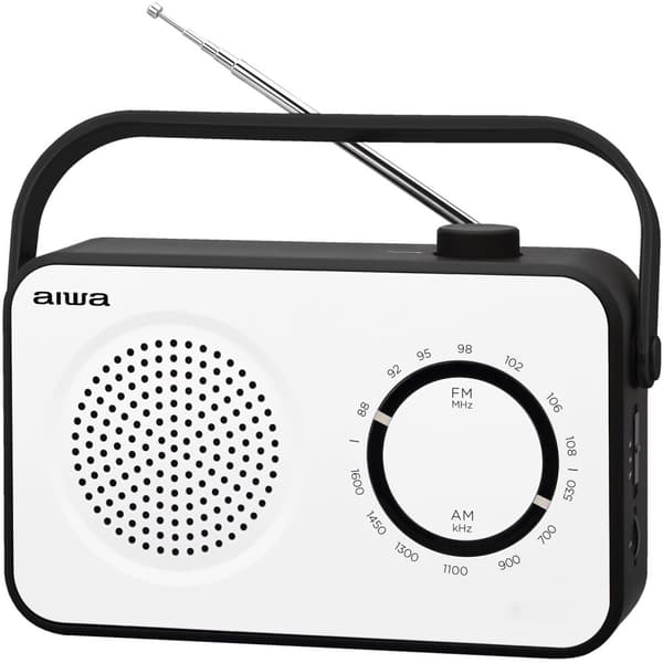 Analoginen radio valkoinen