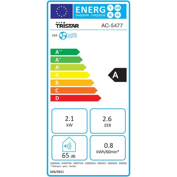 Klimaanlegg 7000 BTU A