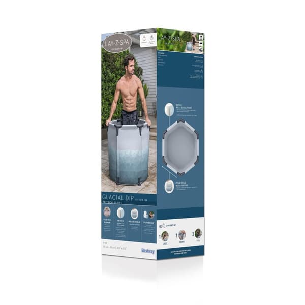 Lay-Z-Spa Isbad Rund 90Cm