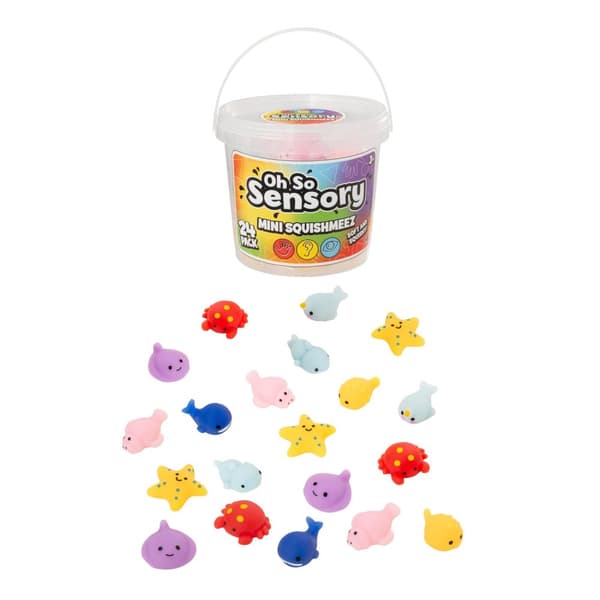 Mini Squishmeez -Fidgetit 24 Kpl