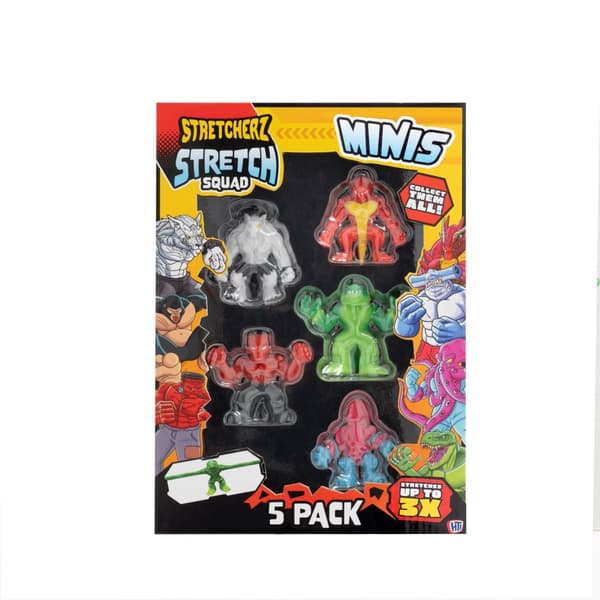 Stretch Squad Minis Venyvät Figuurit 5 Kpl