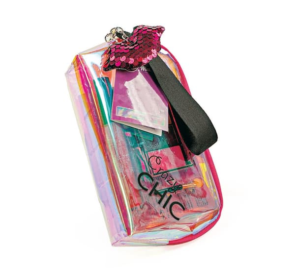 Crazy Chic Soft Pochette Med Make Up Golden