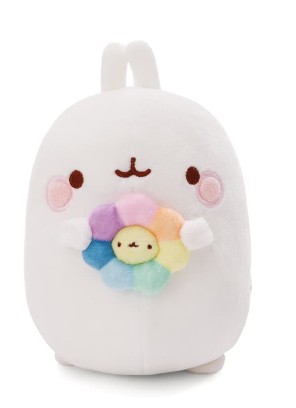 Molang Rainbow Blomst Push 16Cm