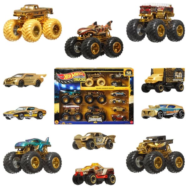 Monster Trucks Bigfoot Trophy Champions Multipack