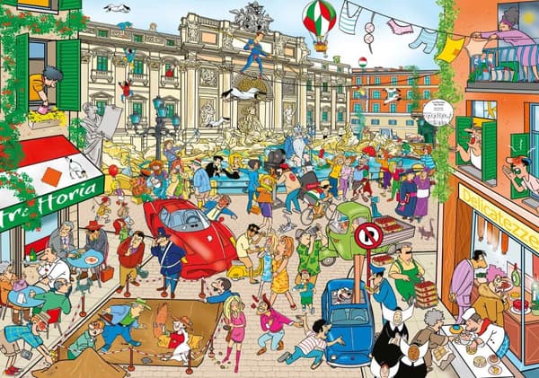 Det Er Livet Roma 1000 Stk