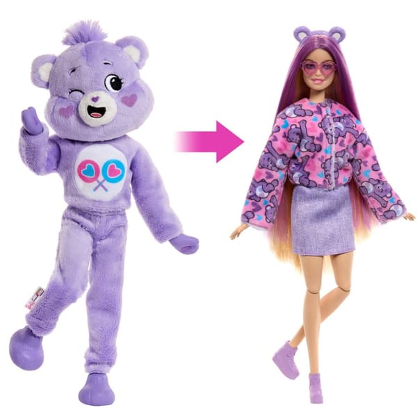 Barbie Cutie Reveal Care Bears Lila