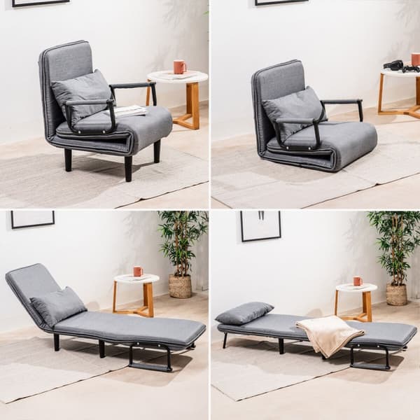 4-i-1 konvertibel enkelt sovesofa Softfa InnovaGoods