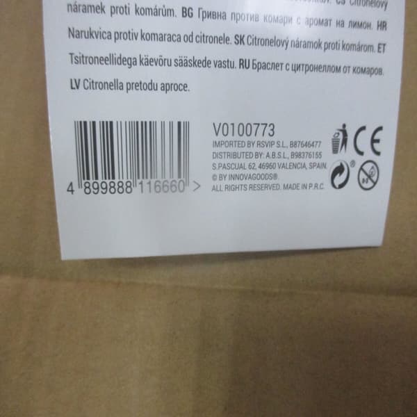 Citronella antimyggarmbånd InnovaGoods