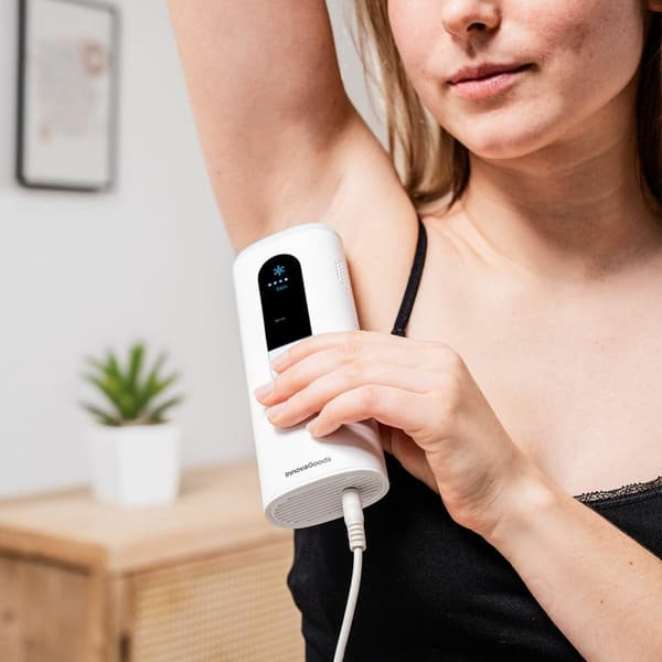 Pulserende lys hårfjerner med kølefunktion og tilbehør Kulepil InnovaGoods