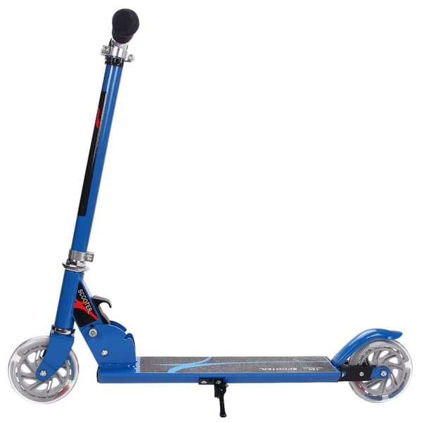 Scooter sparkesykkel sparkesykkel barnescooter byscooter sammenleggbar opp til 70KG-blå
