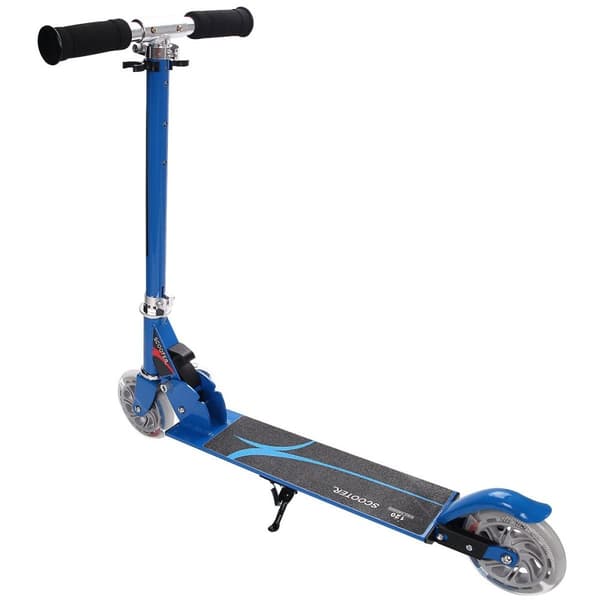 Scooter sparkesykkel sparkesykkel barnescooter byscooter sammenleggbar opp til 70KG-blå