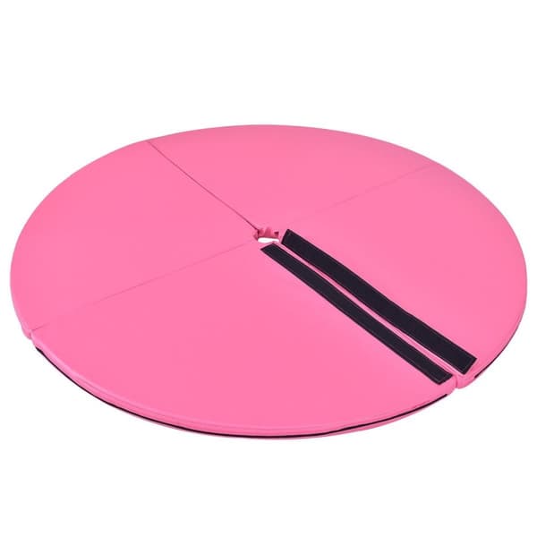 Poledance beskyttelsesmatte, poledance matte, fallmatte, kollisjonsmatte, rosa