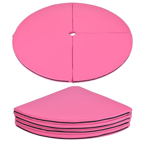 Poledance beskyttelsesmatte, poledance matte, fallmatte, kollisjonsmatte, rosa