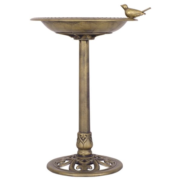 Fuglefoderstation fuglefoder foderstation fuglefoderstativ 50 x 76 cm bronze