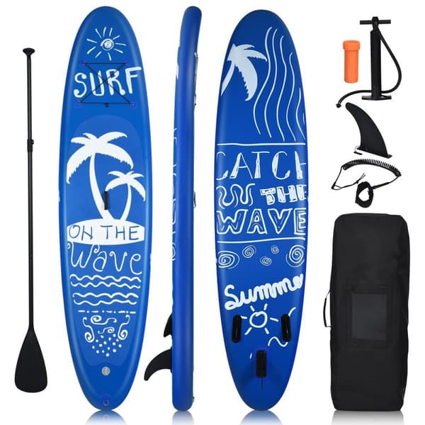 SUP Board Uppblåsbar Stand up Board Paddle Board Navy-L