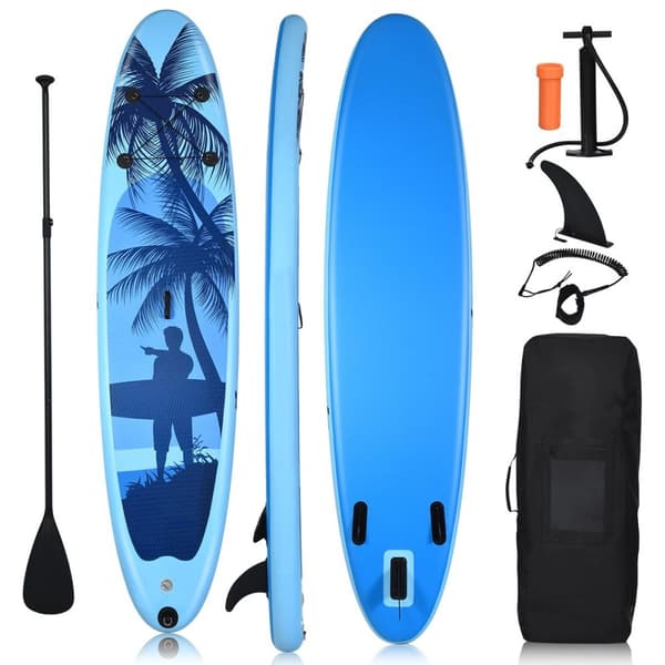 SUP Board Oppblåsbart Stand up Board Paddle Board Blue-S