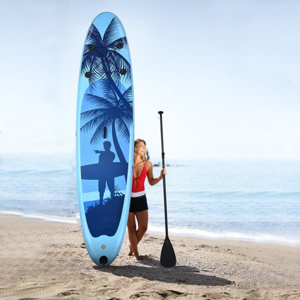 SUP Board Oppblåsbart Stand up Board Paddle Board Blue-S