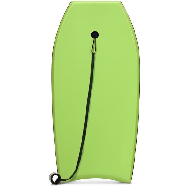 Bodyboard letvægts svømmebræt med EPS kerne & XPE overflade til stranden til børn og voksne 94cm/106cm grøn