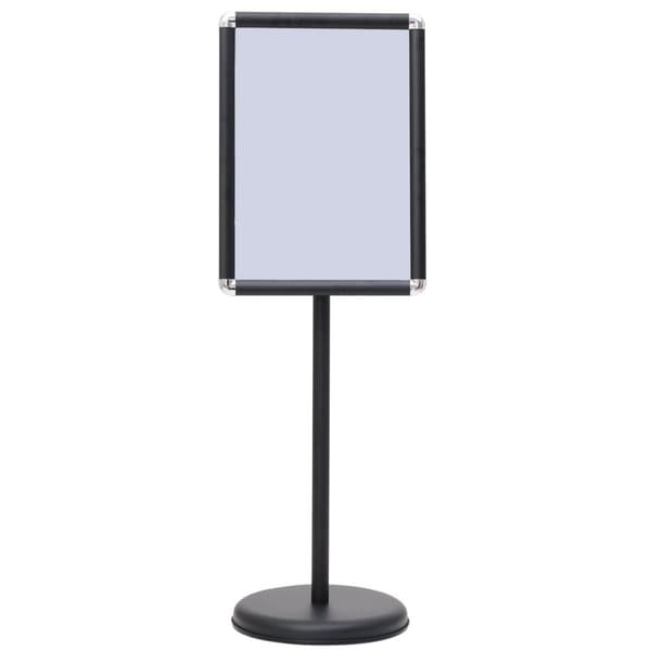 DIN A3 højdejusterbar præsentationsstand informationsstand-sort