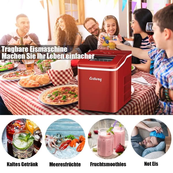 Isbitmaskin isbitmaskin ismaskin ismaskin ismaskinmaskin fargevalg rød