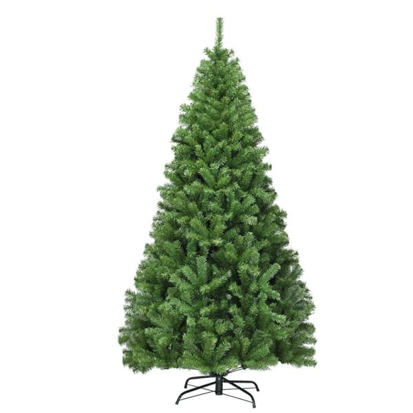 180 cm konstgjord julgran Julgran med 1 000 PVC tallbarr grön