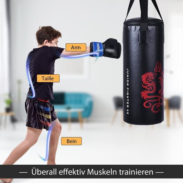 10 kg boksesekksett med 8oz boksehansker boksesekk for barn boksesekk boksesekk