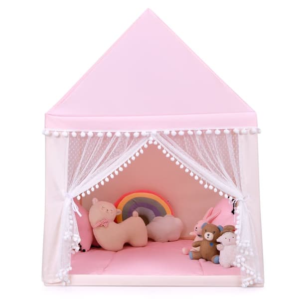 Barnetelt Lekehus Lekehuset Prinsesse Prinsesse Barneleketelt Rosa