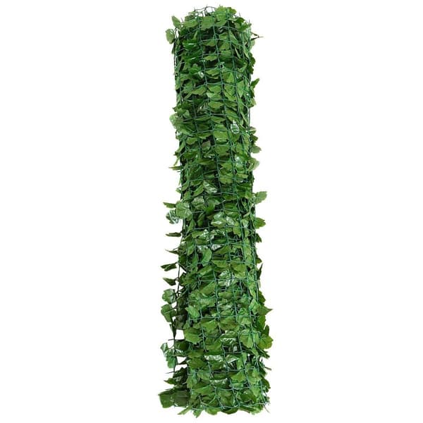 Kunstig plante Væghæk Vedbendblade Privacy Screen Hæk Plant Udendørs & Indendørs Havehegn 150 x 300 cm