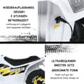 Miniatyrbild 5 av 5: 6V batteridriven Quad Mini Quad för småbarn 73 x 40 x 44,5 cm Vit