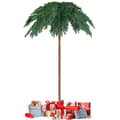Miniatyrbilde 4 av 5: Kunstig tropisk julepalme med 250 varmhvite LED-lys og 813 grenspisser 180 cm