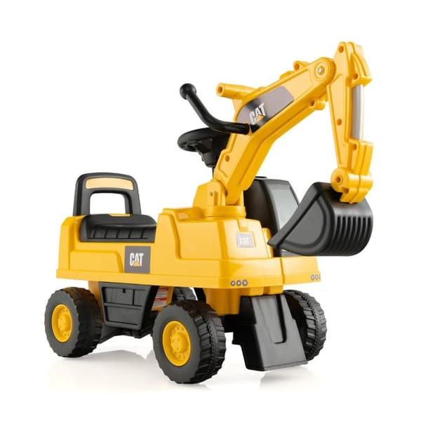 Barnes ryddespade funksjonell gravemaskin leke med spade gravemaskin 74 x 30 x 54 cm gul