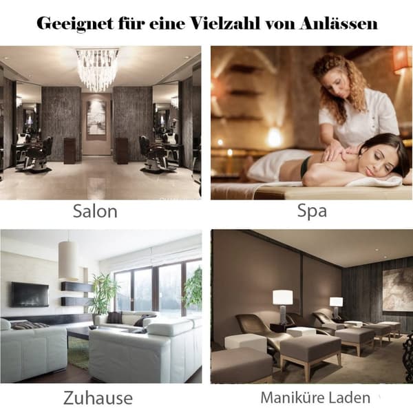 Pedikyrpall med justerbar sitthöjd fotpall för nagelvård i salonger spa svart