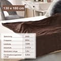 Miniatyrbilde 2 av 5: Elektrisk teppe med automatisk avslåing & 4 temperaturnivåer & timer & overopphetingsbeskyttelse kaffe