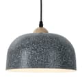 Miniatyrbilde 1 av 5: Taklampe med justerbar hengekabel & E27 bunnpendellampe grå hengelampe