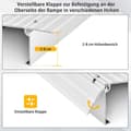 Miniatyrbild 4 av 5: Dörrtröskelramp 8,5 cm hög infartsramp med justerbar aluminiumram halkfri påfartsramp